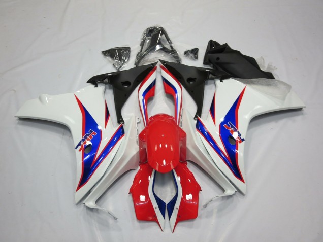 Blu Bianco Rosso HRC 2011-2012 Honda CBR600F Carénage Moto